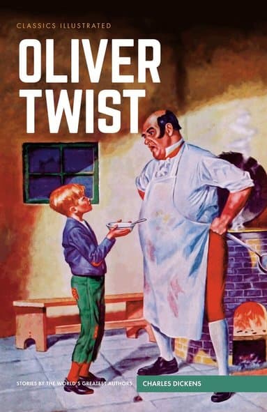 Omslag till boken Oliver Twist av Charles Dickens
