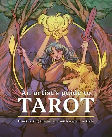 Omslag till boken Artist's Guide to Tarot av 3dtotal Publishing