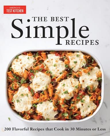 Omslag till boken Best Simple Recipes av America's Test Kitchen