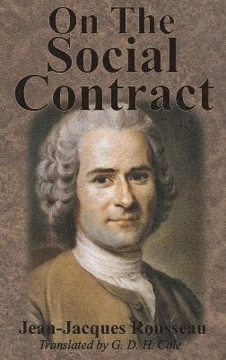 Omslag till boken On The Social Contract av Jean-Jacques Rousseau