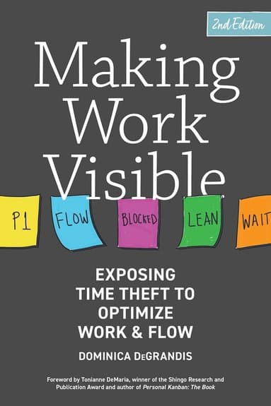 Omslag till boken Making Work Visible av Dominica DeGrandis