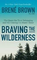 Omslag till boken Braving the Wilderness av Brené Brown
