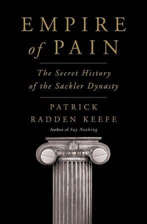 Omslag till boken Empire of Pain av Patrick Radden Keefe
