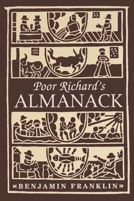 Omslag till boken Poor Richard's Almanack av Benjamin Franklin