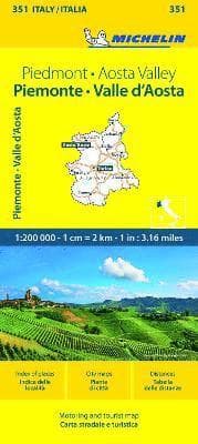 Piemonte & VA - Michelin Local Map 351