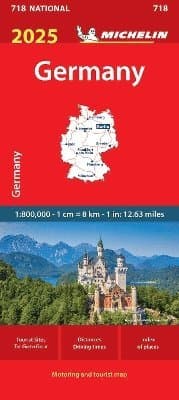 Germany 2025 - Michelin National Map 718