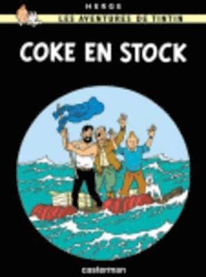 Omslag till boken Coke en stock av Herge
