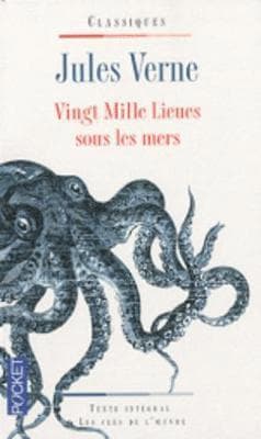 Omslag till boken 20000 lieues sous les mers av Jules Verne