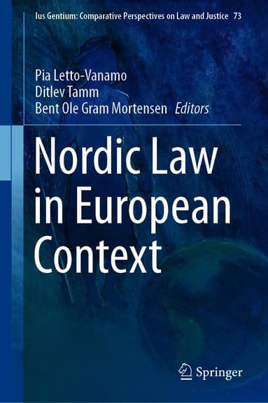 Nordic Law in European Context