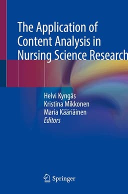 Application of Content Analysis in Nursing Science Research