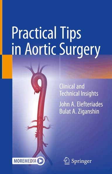Omslag till boken Practical Tips in Aortic Surgery av John A. Elefteriades