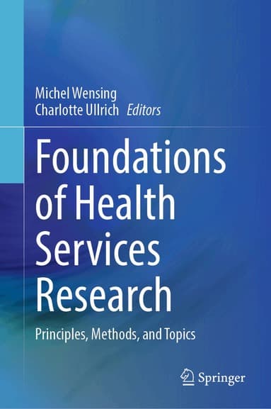 Foundations of Health Services Research
