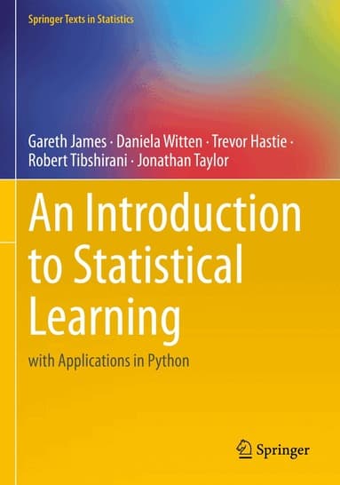 Introduction to Statistical Learning