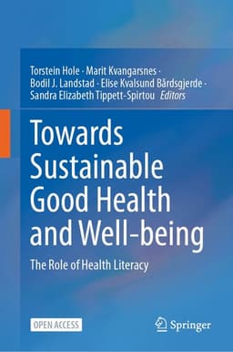Towards Sustainable Good Health and Well-being
