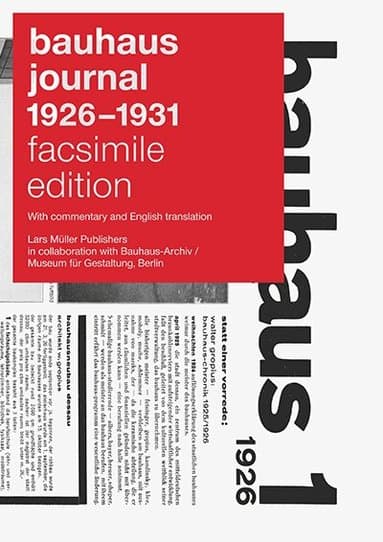 BAUHAUS JOURNAL 1926-1931