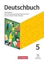 Deutschbuch Gymnasium 5. Schuljahr - Berlin, Brandenburg, Mecklenburg-Vorpommern, Sachsen, Sachsen-Anhalt und Thüringen - Schülerbuch - Neue Ausgabe