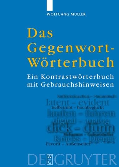 Gegenwort-Wörterbuch