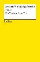 Omslag till boken Faust. Der Tragödie erster Teil av Johann Wolfgang Goethe