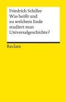 Was heisst und zu welchem Ende studiert man Universalgeschichte?