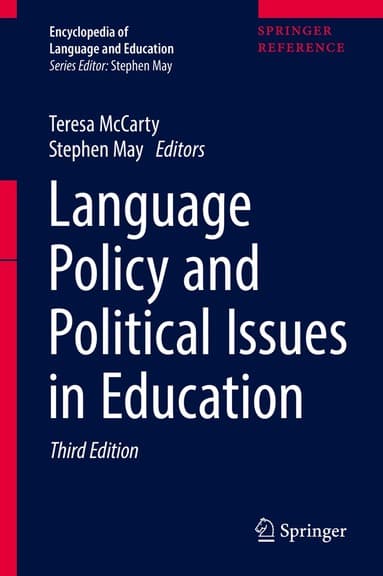Language Policy and Political Issues in Education