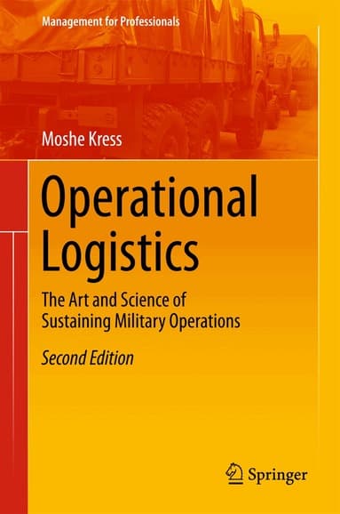 Omslag till boken Operational Logistics av Moshe Kress