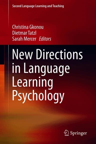 New Directions in Language Learning Psychology