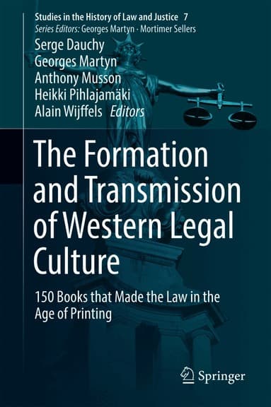 Formation and Transmission of Western Legal Culture