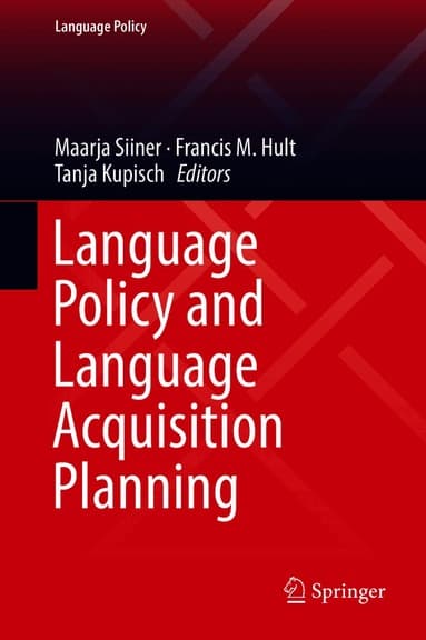 Language Policy and Language Acquisition Planning