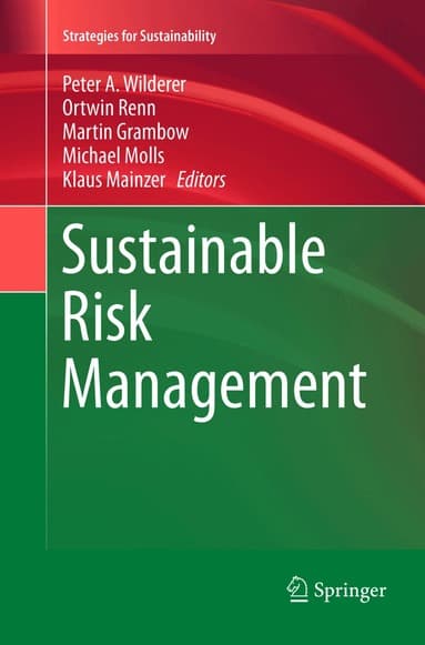 Sustainable Risk Management