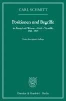 Positionen Und Begriffe, Im Kampf Mit Weimar - Genf - Versailles 1923-1939