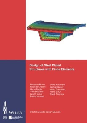 Omslag till boken Design of Steel Plated Structures with Finite Elements av ECCS - European Convention for Constructional Steelwork