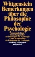 Bemerkungen über die Philosophie der Psychologie