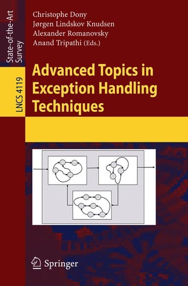 Advanced Topics in Exception Handling Techniques