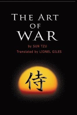 Omslag till boken Art of War av Sun Tzu