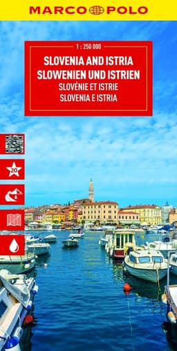 Slovenia and Istria Marco Polo Map