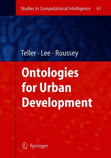 Ontologies for Urban Development