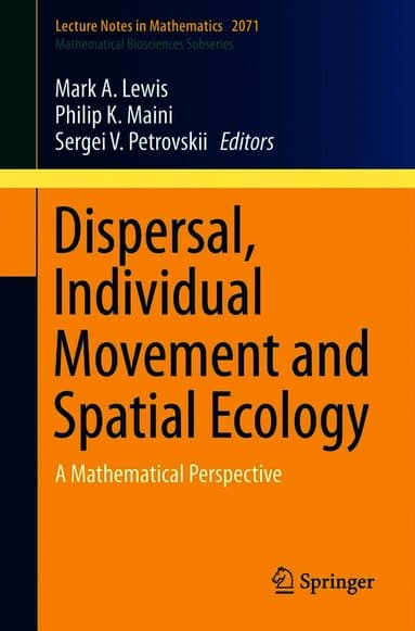 Dispersal, Individual Movement and Spatial Ecology