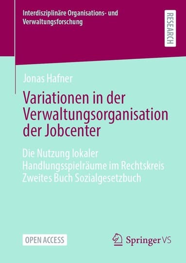 Variationen in der Verwaltungsorganisation der Jobcenter
