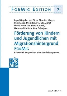 Förderung von Kindern und Jugendlichen mit Migrationshintergrund FörMig