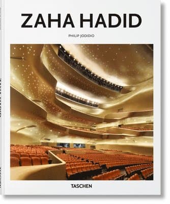 Omslag till boken Zaha Hadid av Philip Jodidio