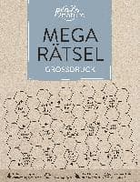 Mega-Rätsel Großdruck. Bunter Rätselmix in Großschrift