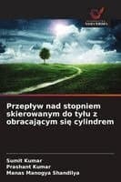 Przep¿yw nad stopniem skierowanym do ty¿u z obracaj¿cym si¿ cylindrem