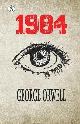 Omslag till boken 1984 av George Orwell