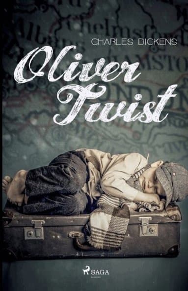 Omslag till boken Oliver Twist av Charles Dickens
