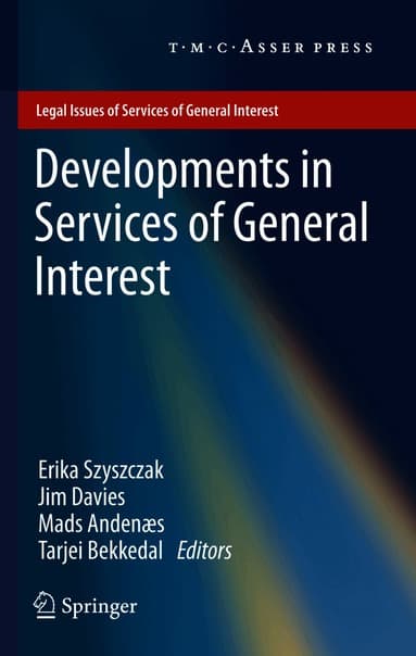 Developments in Services of General Interest