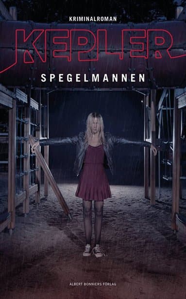 Omslag till boken Spegelmannen av Lars Kepler