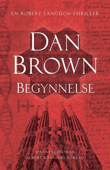 Omslag till boken Begynnelse av Dan Brown