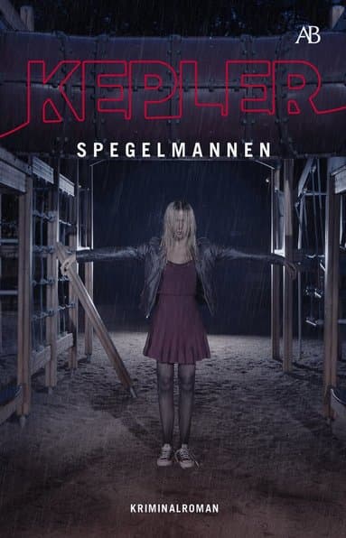 Omslag till boken Spegelmannen av Lars Kepler