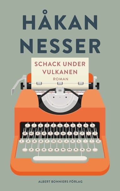 Omslag till boken Schack under vulkanen av Håkan Nesser