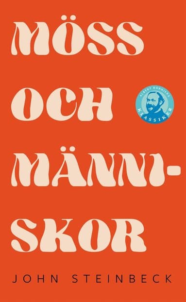Omslag till boken Möss och människor av John Steinbeck